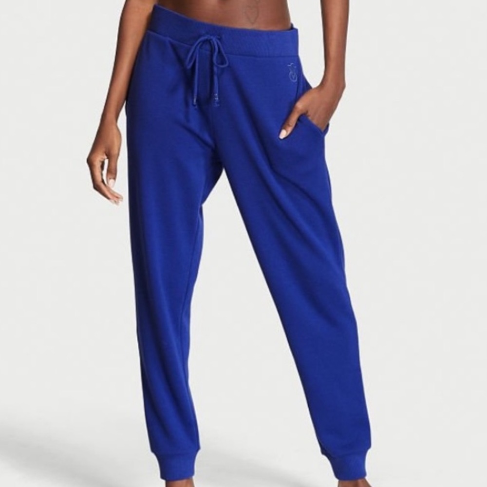 VS XL XXL LOGO EMBROIDERY COTTON FLEECE JOGGERS SWEATPANTS
